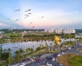 Nền đối diện khu tiện ích trung tâm dự án