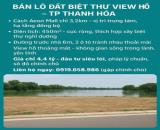 Bán Lô Đất Biệt Thự Thành Phố Thanh Hóa – View Hồ Đẹp, Gần Aeon Mall, Diện Tích 450m²