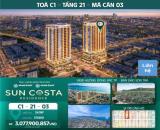CĂN HỘ CÁC BIỂN MỸ KHÊ 200M - STUDIO GIÁ CHỈ 2.639 TỶ - SUN COSTA