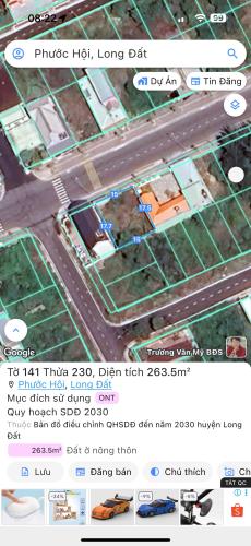 HÀNG NGỘP CẦN BÁN GẤP LÔ ĐẤT NGANG 15M NGAY TRUNG TÂM LỘC AN, BRVT - 1