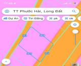 Siêu vip- đất biển Phước Hải-tp Hồ Chí Minh Giá Chỉ 1tỷ300!!!