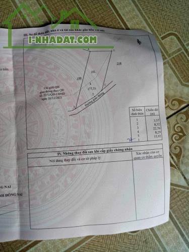 157m2 Thổ cư 100%, Phú Thịnh với gần 12m mặt tiền đường to còn mở rộng, gần chợ - 1