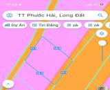 SIÊU PHẨM ĐẤT BIỂN PHƯỚC HẢI - TP.HCM CHỈ 1,5 TỶ