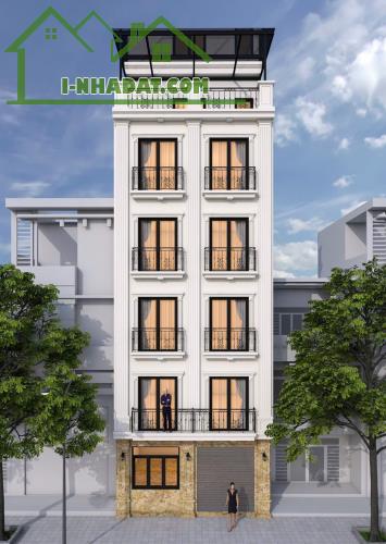 Bá,n Nhà Tân Lập - Đan Phượng, 45m2*6Tầng, Thang máy, ngõ nông, ôtô đỗ gần cách chợ 100m. - 3