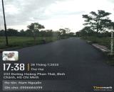 Lô đất full thổ 100 m2  đường Hoàng Phan Thái gần chợ Bình Chánh