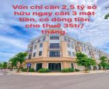 bán shophouse trung tâm đông hà – 75m² – có sẵn dòng tiền 28 triệu/tháng