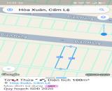 GIÁ TỐT CHỈ 5,7 TỶ - LÔ ĐẤT MẶT TIỀN ĐƯỜNG 33M, KĐT SINH THÁI HÒA XUÂN.