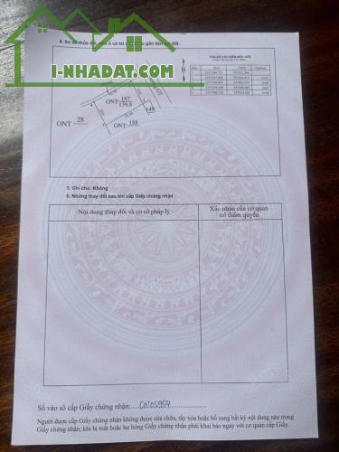 ► CHÍNH CHỦ CẦN BÁN LÔ ĐẤT ONT 188 – DOAN HẠ, THANH THỦY, PHÚ THỌ - 1