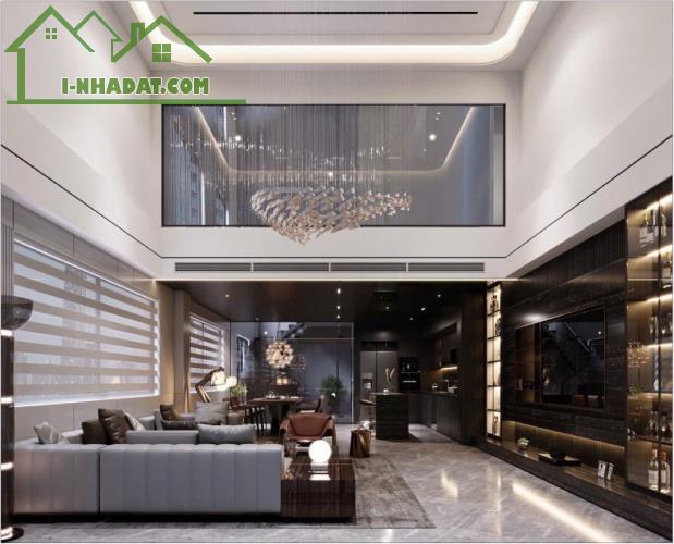 Biệt thự phố Nguyễn Sơn – Long Biên. 143m,7 tầng, gara 3 oto, 43.6 tỷ có TL