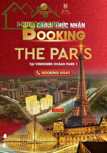 P.Khu VIP NHẤT Ocean Park Hà Nội-𝐓𝐇𝐄 𝐏𝐀𝐑𝐈𝐒 - 𝐎𝐂𝐄𝐀𝐍 𝐏𝐀𝐑𝐊 𝟏,Chỉ Từ 6x - 4