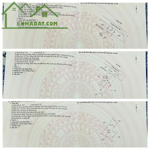 BÁN 02 NỀN THỔ CƯ XIN PHÉP XD ĐƯỢC NGAY. - 2