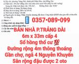BÁN RẺ NHÀ TRẢNG DÀI, SỔ HỒNG THỔ CƯ ĐƯỜNG OTO THÔNG, SÂN ĐẬU 2 OTO (NP722)