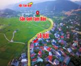 Bán lô 200m2 full thổ cư Đường DT302 Minh Quang, Tam Đảo, mt 10m view cánh đồng