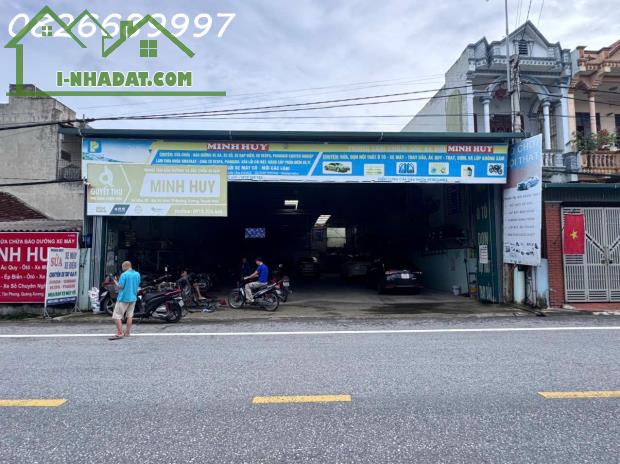 BÁN NHÀ XƯỞNG – 3 LÔ LIỀN KỀ, TT TÂN PHONG, QUẢNG XƯƠNG, MẶT TIỀN 13M – SÂU 20M