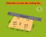 80M² FULL THỔ, MT HƠN 7M – PHƯỜNG CHƯƠNG MỸ, GIÁ HƠN 1 TỶ
