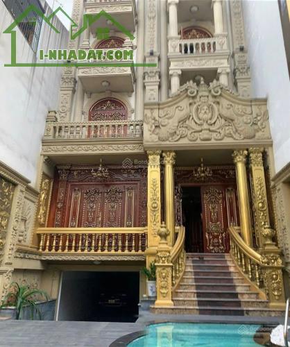 BIỆT THỰ DÁT VÀNG + NỘI THẤT GỖ ĐỎ. 6 TẦNG CÓ HẦM + THANG MÁY 180M2 NGANG 8M CHỈ 37,9 Tỷ. - 2
