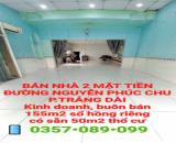 BÁN NHÀ 2 MẶT TIỀN NGUYỄN PHÚC CHU KINH DOANH, BUÔN BÁN SỔ HỒNG THỔ CƯ (NP618)