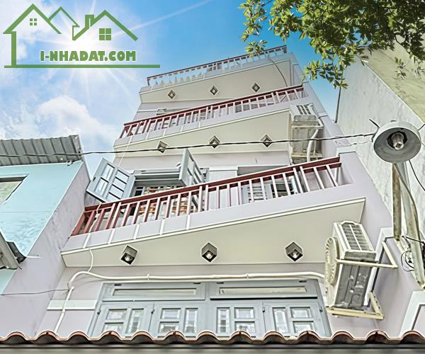 BÁN NHÀ ĐẸP 5 TẦNG. GẦN 20M2. HẺM 3M. NHÀ KIÊN CỐ. 3 PHÒNG NGỦ. ĐỦ MỌI NHU CẦU - 2