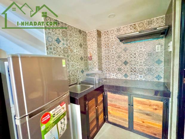 Cho thuê phòng gác duplex tone gỗ ngay gần ĐH Ngoại Thương, GTVT, Hutech Bình Thạnh - 5