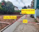🤩 CHÍNH CHỦ GỬI BÁN LÔ 75,2M2 FULL THỔ – TỐT ĐỘNG – GIÁ ĐẦU 1