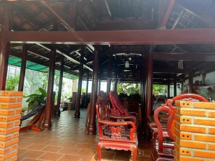 CẦN BÁN NHÀ VƯỜN ĐẸP - MẶT TIỀN ĐƯỜNG LIÊN ẤP 1-2-3, VĨNH LỘC B, BÌNH CHÁNH - 1