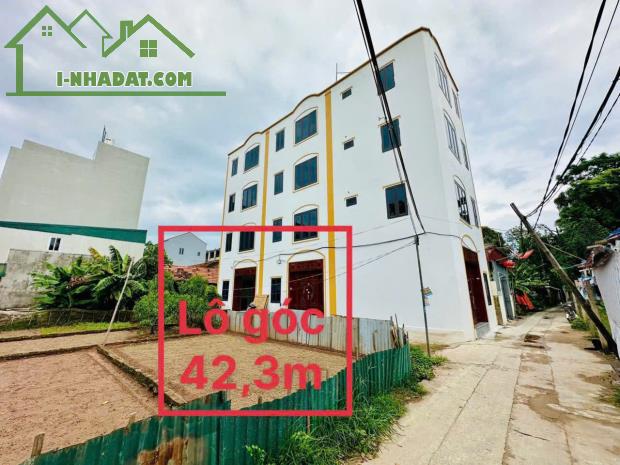 LÔ GÓC ĐẸP AN THẮNG BIÊN GIANG - NGÕ THÔNG Ô TÔ VÀO ĐẤT - 42M XÂY DỰNG THOẢI MÁI - GIÁ 3,X