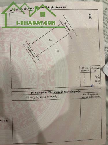 BÁN GẤP LÔ ĐẤT TDC PK GIÁ RẺ NHẤT THỊ TRƯỜNG