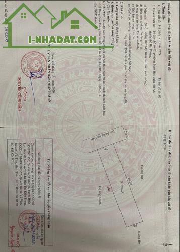 Bán Đất Mặt Đường Nam Hải, Hải An – 120m² Thổ Cư 100% – Giá Chỉ 36 Triệu/m²