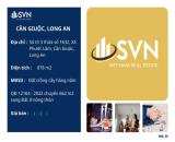 BÁN NHANH – SIÊU PHẨM  ĐẤT VƯỜN VỚI GIÁ CHỈ 3,3 TRIỆU/M² – PHƯỚC LÂM, CẦN GIUỘC, LONG AN