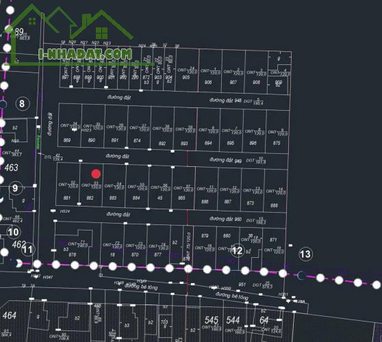 BÁN ĐẤT GIÃN DÂN THÔN XUÂN NỘN 2 MT ĐƯỜNG NHỰA 6M - 1