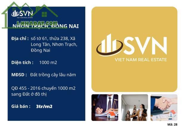 🌟 BẮT SÓNG ĐẦU TƯ – LÔ ĐẤT VÀNG NGAY LÕI HÀNH CHÍNH NHƠN TRẠCH 🌟
