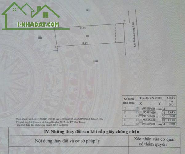 Bán Nhà 3 tầng Hẻm Nguyễn Thiện Thuật - Khu Phố Tây gần tháp Trầm Hương Nha Trang dt 48m