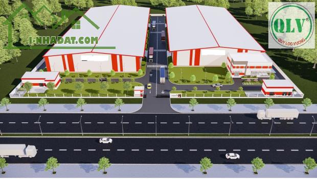 Cho thuê nhà xưởng KCN Châu Đức BRVT diện tích xưởng 11.300m2 sân bãi rộng.