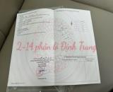 Bán đất đấu giá xóm Chám, Định Trung, Vĩnh Yên, Vĩnh Phúc