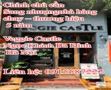 Chính chủ cần Sang nhượng nhà hàng chay – thương hiệu 5 năm Veggie Castle Ngọc Khánh Ba