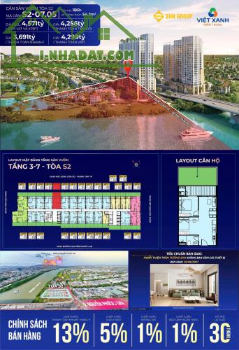SỞ HỮU CĂN HỘ VIEW SÔNG ĐẸP NHẤT ĐÀ NẴNG