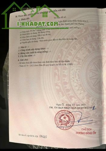 Bán Lô Đất Đẹp Dự Án Quân Khu 3, Nam Hải – Hải An, Hải Phòng  Cơ Hội Đầu Tư Sinh Lời Cao - 2