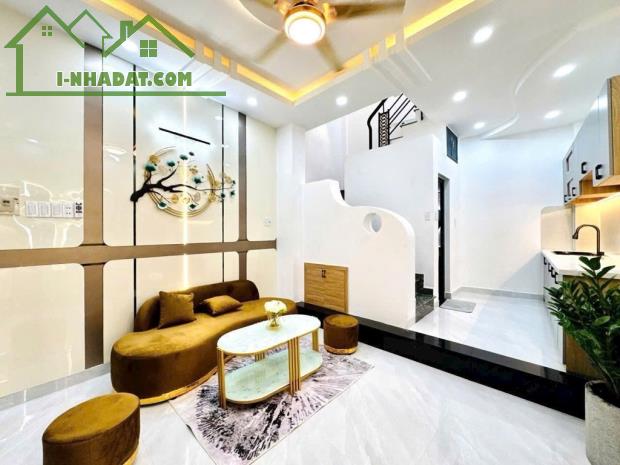 BÁN NHÀ 4 TẦNG LÊ QUANG ĐỊNH BÌNH THẠNH, NGANG 4M, GẦN MẶT TIỀN, CHỈ 4.99TY TL - 1