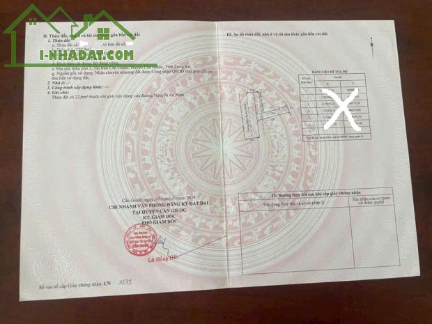 Đất đẹp 153m² (ngang 5m) Nguyễn An Ninh, Cần Giuộc chỉ 630tr, SHR - 2