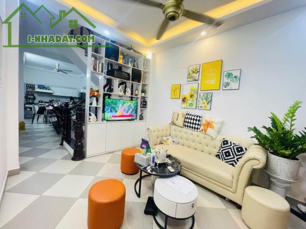 🏡CẦU GIẤY-NHÀ ĐẸP Ở NGAY -DT 40m2💸 9,4 tỷ- 1 NGOẶT ĐẾN NHÀ - SÁT Ô TÔ - SÁT KĐT NAM CƯỜN