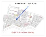 Bá,n Đất Vân Canh - Hoài Đức, 109.2m². Mặt Tiền 9.51m. Đường 11m có vỉa hè gần công viên.