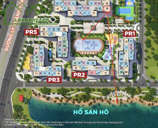 CHÍNH CHỦ bán chung cư Paris 5 Vinhomes Ocean Park 1 Gia Lâm, Hà Nội 96.6m2, 3 ngủ, 2wc - 1