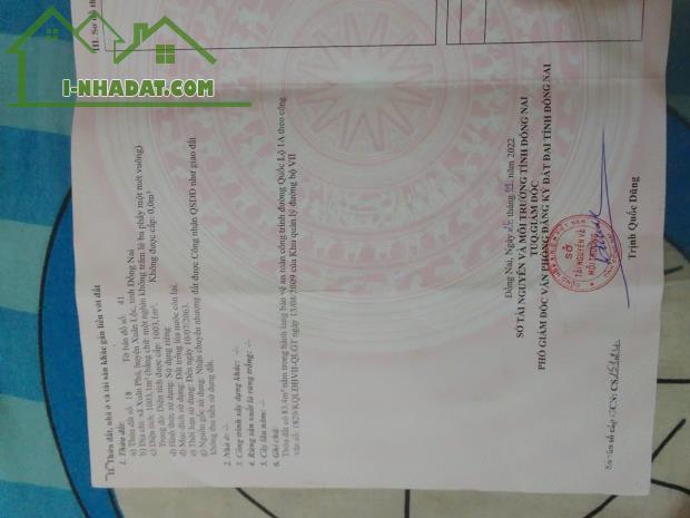 BÁN ĐẤT PHÚ XUÂN – TÂN PHÚ – ĐỒNG NAI