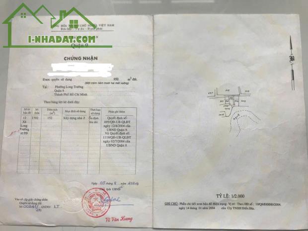 CẦN BÁN KHU NHÀ TRỌ 12 PHÒNG – LONG TRƯỜNG, QUẬN 9 (TP THỦ ĐỨC) - 2