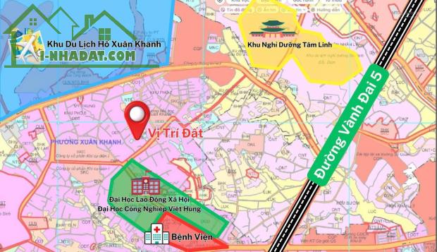 Diện tích 100m2 tại Hoà Lạc Mặt tiền 6m lô góc chỉ hơn 3 tỷ/Lô đầu tư chắc thắng - 2