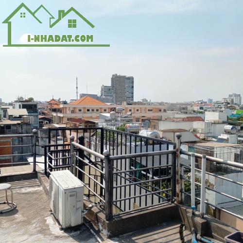 NHÀ MẶT TIỀN TÂN BÌNH - PHƯỜNG 4 CŨ - 50M2, 5 TẦNG, NGANG 4M,  Ô TÔ ĐỖ CỬA, VỊ TRÍ CỰC ĐẸP