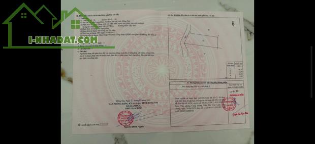 BÁN ĐẤT CẨM MỸ – ĐỒNG NAI  GẦN SÂN BAY LONG THÀNH - 1