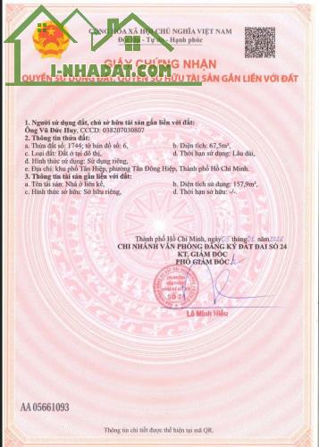 SỐC! GIẢM NGAY 500 TRIỆU – NHÀ PHỐ KDC HOÀNG NAM 5 CHỈ CÒN 3,7 TỶ! - 4