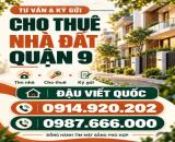 Cho thuê nhà cấp 4 dt 128m2 mặt tiền Đường Nguyễn Duy Trinh, P.Phú Hữu, Quận 9