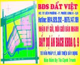 Cần bán nhanh 1 số nền đất sổ đỏ dự án Bách Khoa, P.Phú Hữu, TP Thủ Đức, đủ vị trí và diện